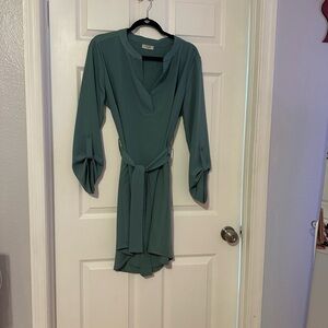 Made in Italy aqua dress
